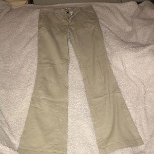 Bootcut Khaki Pants